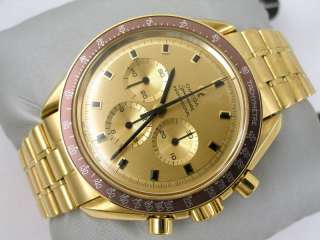 OMEGA 18K 1969 MOONWATCH SPEEDMASTER HANDWIND CAL.861 LIMITED ED. NO 