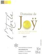 Domaine de Joy Cotes de Gascogne 2007 