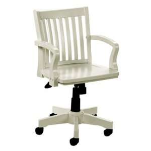    BOSS ANTIQUE WHITE BANKERS CHAIR   Delivered