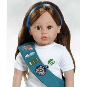  American Doll, Emma Jr. Girl Scout Doll, 18 inches Toys 