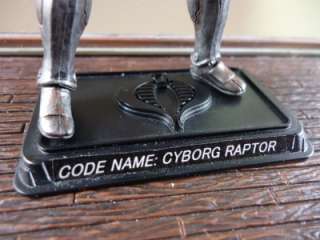 Custom G.I. Joe CYBORG RAPTOR 30th anniversary action figure  