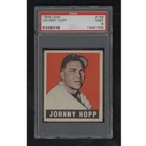  1948 Leaf 139 Johnny Hopp PSA MINT 9 Sports Collectibles
