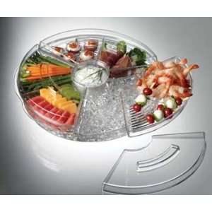  Prodyne AB 5 L Appetizers On Ice with Lids   Pack of 6 