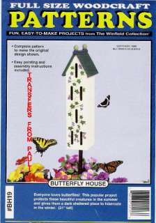 Butterfly House Woodworking Project Pattern   Winfield  