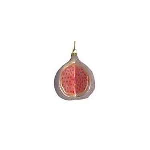  Sugared Fruit Decorative Exotic Glitter Pomegranate Glass 