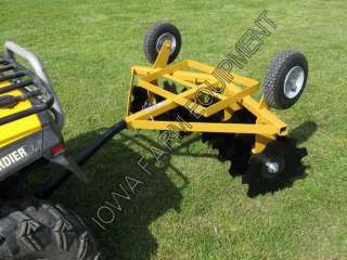 FOD 16 ATV or Compact Tractor 5 Flip Over Disc Harrow  