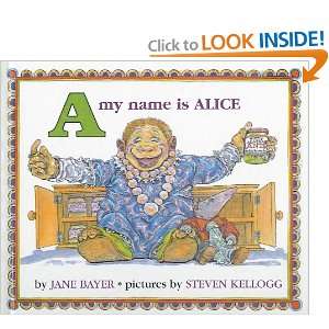  A, My Name Is Alice (Picture Puffin Books (Pb 