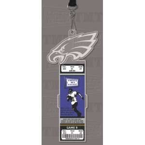  Philadelphia Eagles Engraved Ticket Holder Sports 