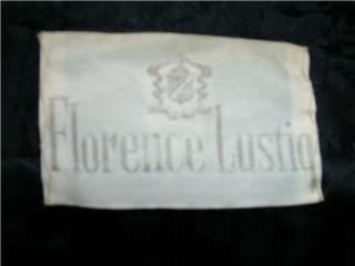 Vtg Florence Lustig Blk/Blk Silk Brocade Dress & Coat  