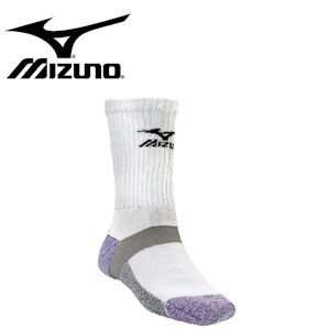  Mizuno Performance Crew Socks   White   M Sports 