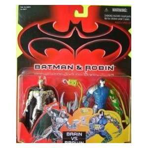    Batman & Robin Brain Vs. Brawn Batman & Bane Set Toys & Games