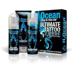  H2Ocean Ultimate Tattoo Care Kit, 6.2 Ounce Beauty