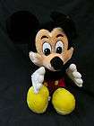 Vintage Mickey Mouse Stuffed Animal Plush Disney Tag  