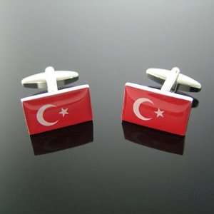  Turkey National Flag Cufflinks 