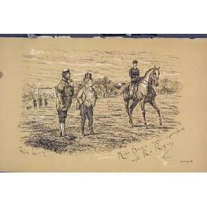  C1881 Horse Miss Brown Rob Roy Men Antique Country