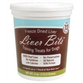 Liver Bits Training Treats for Dogs (4 oz)