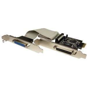  Cables Unlimited 2  Port Parallel PCI Express Card 