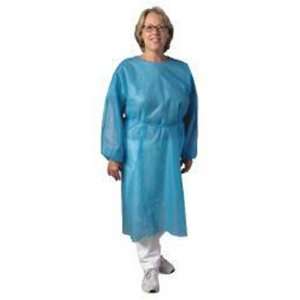   BXL  Gown Isolation XL Blue Disposable 10/Pk by, Valumax International