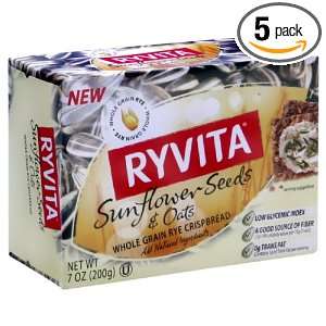 Ryvita Sunflower Seed & Oats Crispbread Grocery & Gourmet Food