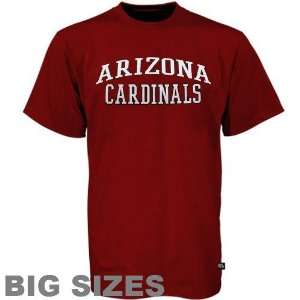  Arizona Cardinals Cardinal Red Heart and Soul Big Sizes T 