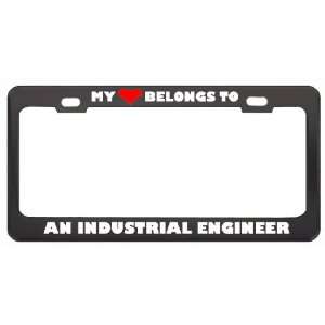   Engineer Career Profession Metal License Plate Frame Holder Border Tag