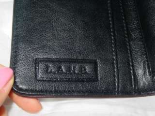 LAMB Gwen Stefani clutch wallet leather fabric $186 NEW  