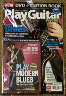 Guitar Techniques PLAY GUITAR Now ULTIMATE Guide MODERN BLUES + DVD 