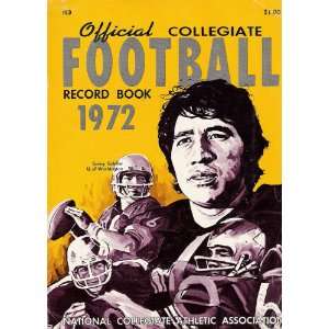  Official Collegiate Football Record Book 1972 ncaa Books