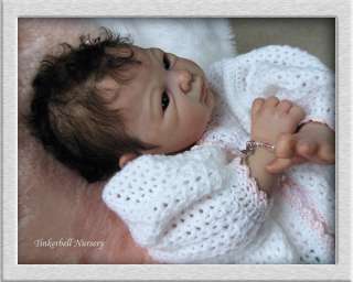 TINKERBELL NURSERY REBORN baby Prototype doll by Helen Jalland Adrie 