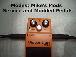 Boss DS 1 Keeley and Custom Mod Service and Modded Pedals  