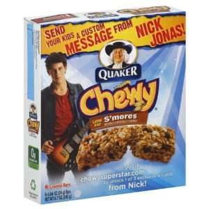  Quaker Chewy Granola Bars, Low Fat, Smores, 6.7 Oz (Pack 