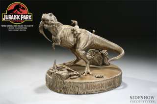 When Dinosaurs Ruled the Earth Faux Bronze Diorama Statue