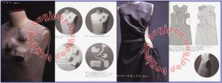English Japanese Fashion Design Sewing Pattern Book PATTERN MAGIC 