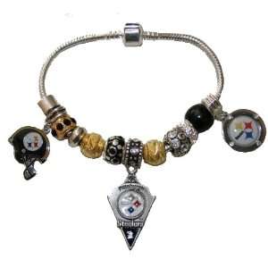  Pittsburgh Steelers Charm Bracelet   22 Jewelry