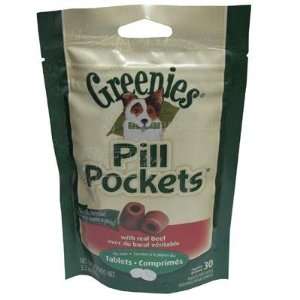  Pill Pockets Dog Small 35 Count Beef