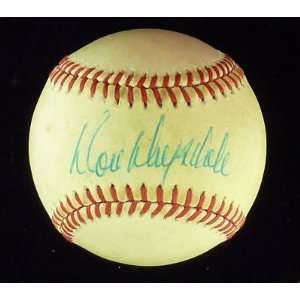   Ball   Nl ~psa Coa~ ~ Hof   Autographed Baseballs