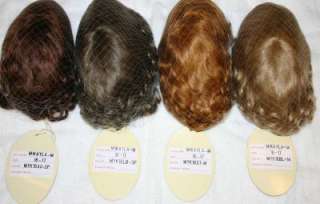 Dark Brown Baby Mikayla Mohair Wig 14 15 Reborn Doll Supplies 