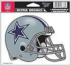 Dallas Cowboys 5x6 NFL Ultra Color Decal Helmet Style Repositionable 