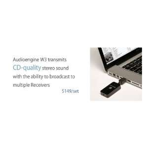  Audioengine W3 Wireless Audio Adapter Kit Electronics