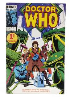 Doctor Who Marvel Comics October 1984 Book No. 1 Collectors Item 