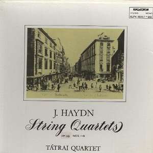   Haydn ~ String Quartets Op. 33 Nos. 1 6 (3 LP Box Set) Tatrai Quartet