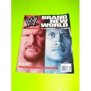   Austin vs The Rock (WWF WWE Magazine   June 2002) WWF WWE Books