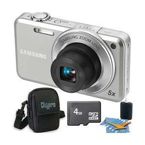 Samsung ST95 16.1 MP 5x Zoom Compact Silver Digital Camera 