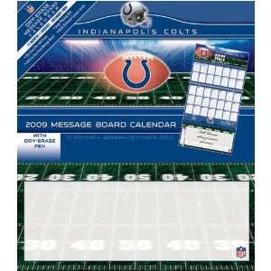  Indianapolis Colts NFL 12 Month Message Board Calendar 