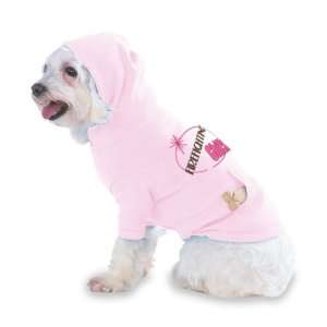 FIREFIGHTING Chick Hooded (Hoody) T Shirt with pocket for your Dog or 
