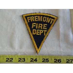  Fremont Fire Department Patch 