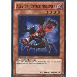    Yu Gi Oh Ally of Justice Nullfier   Hidden Arsenal 2 Toys & Games