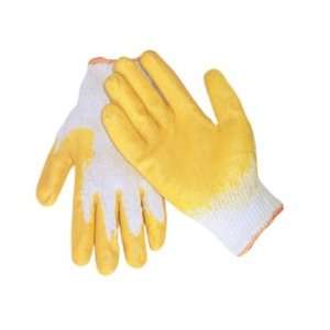   NuLine Latex Knitwrist Lrg Pr Palmcoat Smooth Glove