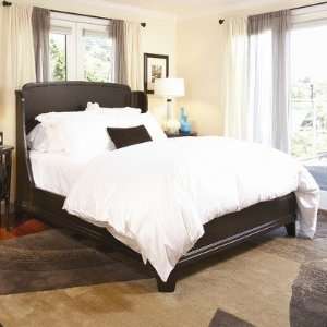   Salon de Paris Bed in Dark Walnut Size California King Furniture