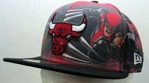 CHICAGO BULLS NEW ERA 59 FIFTY MARVEL FITTED CAP  